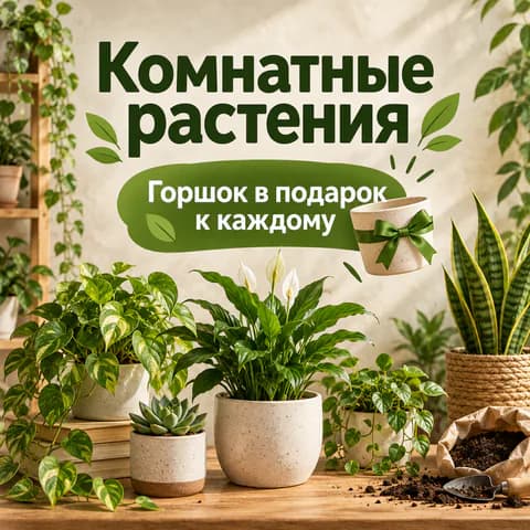 Пример баннера в стиле «Натуральное»